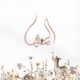 Spring Flower Deer Theme