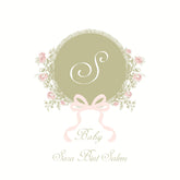 Ranunculus Flower And Bow Theme