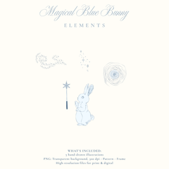 MAGICAL BLUE BUNNY