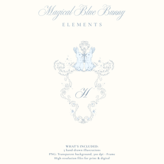 MAGICAL BLUE BUNNY